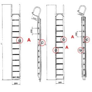 C167 - SUSPENSION LADDERS