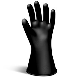 ElectriFlex Insulating Rubber Gloves Class 4 16'' Black NG416B